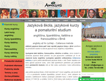 Tablet Screenshot of amigas.cz